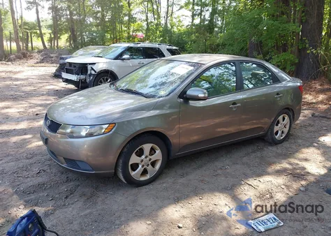 2010 Kia Forte Ex from USA, damaged, VIN KNAFU4A26A5300519